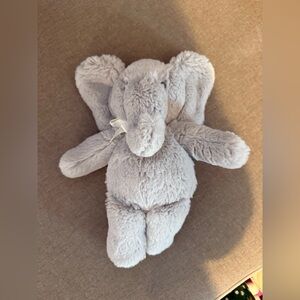 Pottery Barn Kids Gray Plush elephant